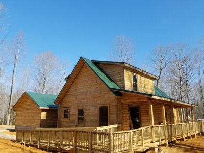 Log Home Roofing Service
